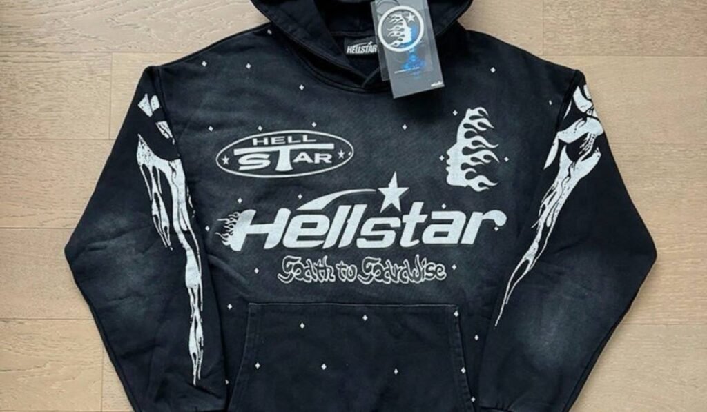 hellstar hoodie black