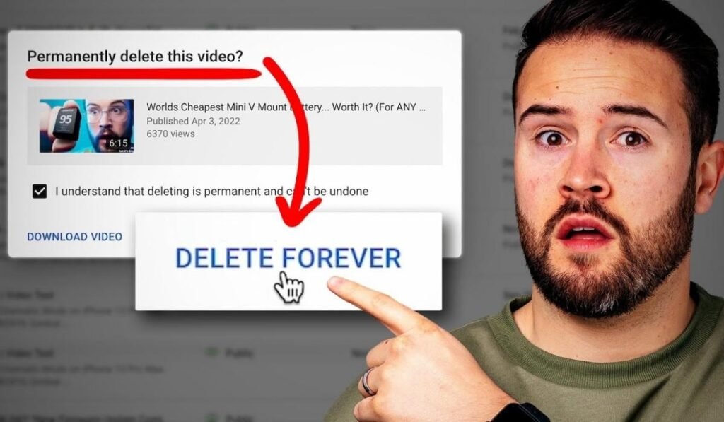Delete YouTube Videos