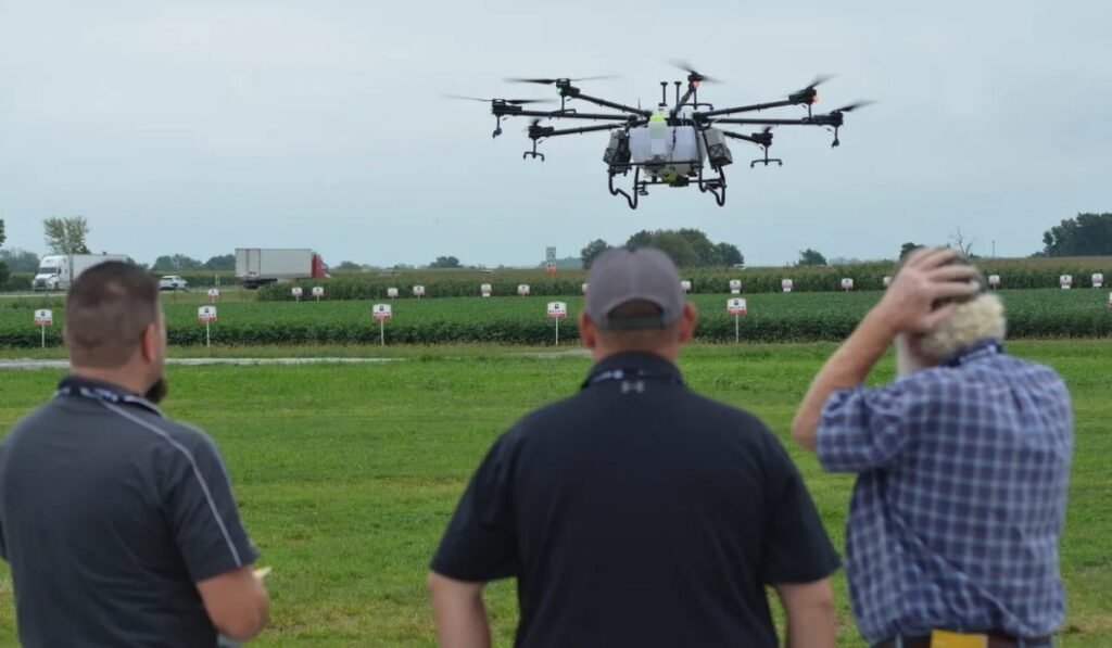 Drones vs. Ground Sprayers