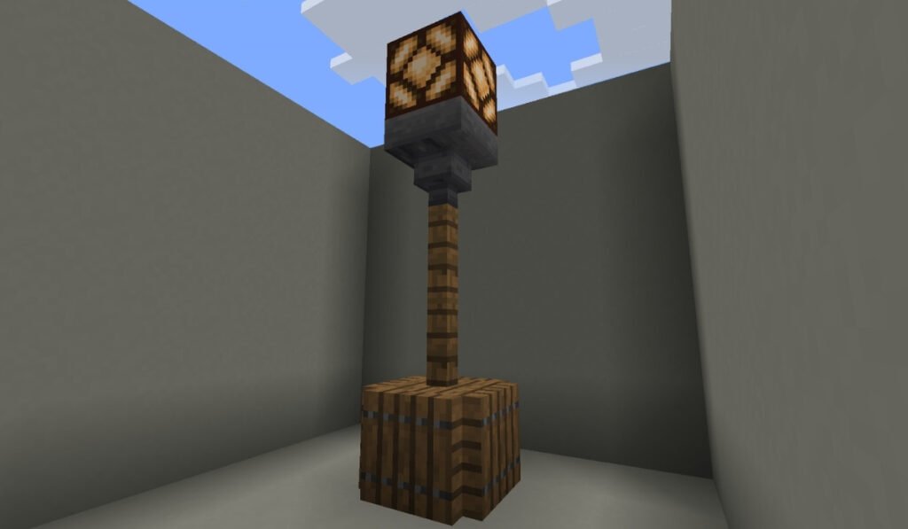 Make a Redstone Lamp