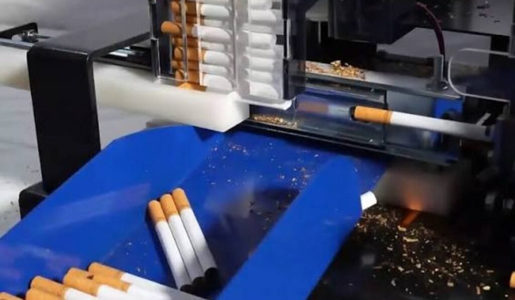 Pneumatic cigarette